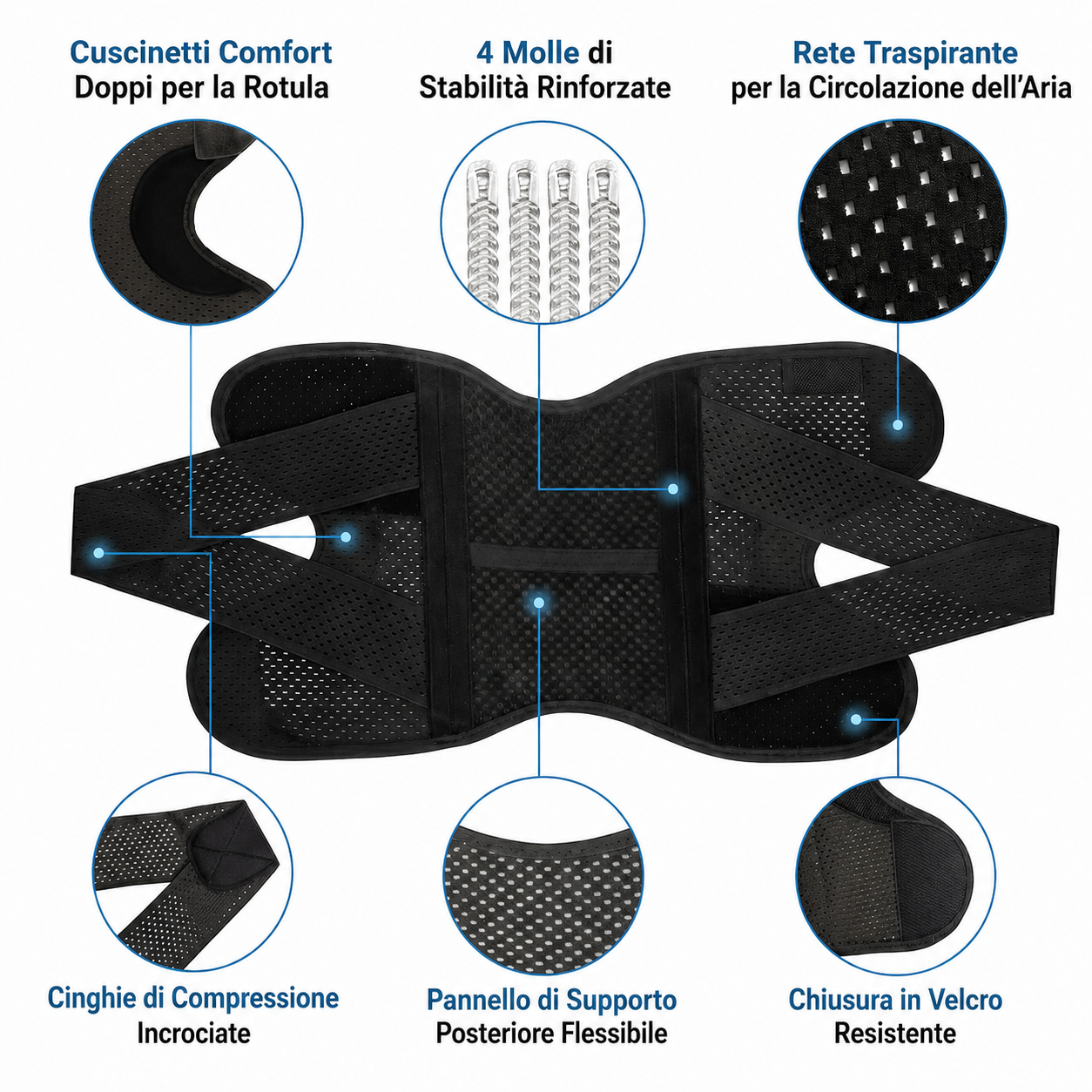 Ginocchiera regolabile - Belexo™